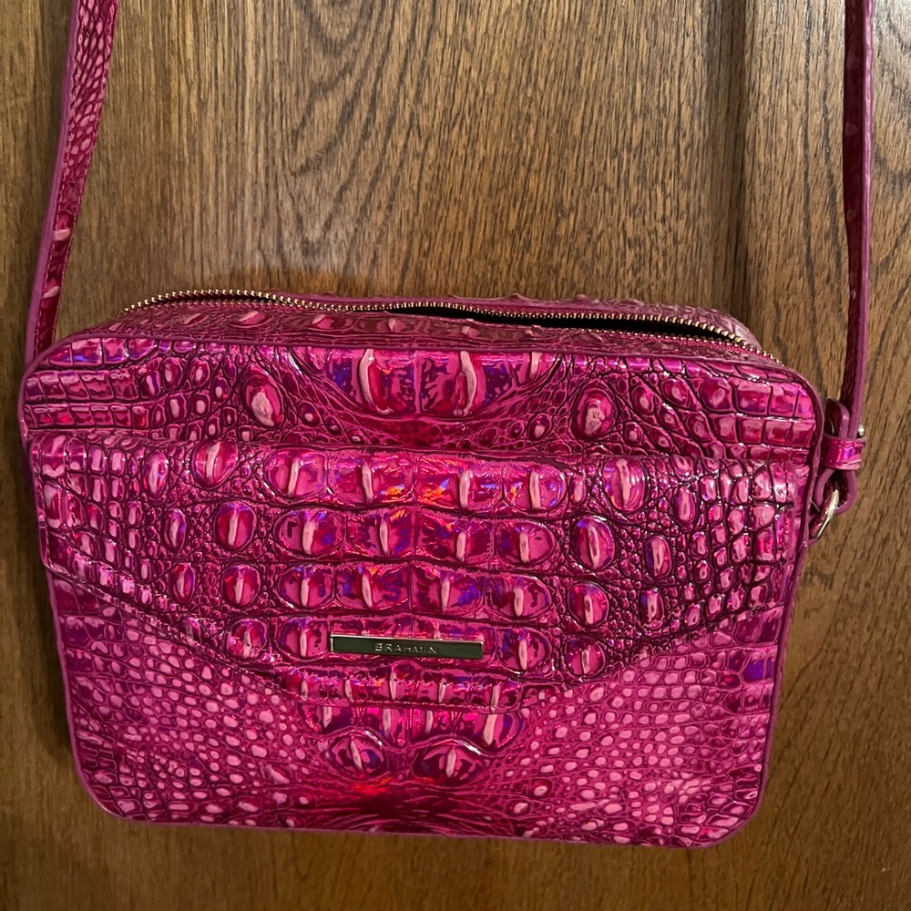 Brahmin Shea Crossbody Bag in Potion